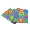 36st / set Barn Alfabetbokstäver Nummer Pussel Färgrik Barn Rug Play Mat Mjukt Golv Crawling Puzzle Kids Educational Leksaker 837 V2