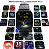 QS16 Pro Smart Watch Masculino DIY Face Relógio à prova d'água Full Touch Screen Bluetooth 5.0 Sports Fitness Tracker 2021 Novo Smartwatch P8