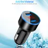 3.1A Dual Usb chargers Digital LED Voltage Display Car Chargers Adapter for smartphone