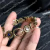 Fashion Women Designer di anelli in acciaio inossidabile Luxurys Anelli in ottone Gioielli con fiori di lettera di alta qualità 6-8