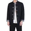 Grande taille hommes formel Blazer 2021 nouveau Design hommes Slim Fit bouton tunique costume ensemble couleur Pure Style chinois Blazer veste pantalon X0909