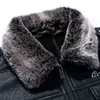 Giacca in pelle da uomo di lusso di qualità Peluche spessa Cappotto in vera pelliccia Giacche Bel giovane uomo alla moda Cappotto invernale in vera pelle 211111