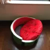 Katze Betten Möbel Nette Wassermelone Modellierung Haustier Bett Matte Sofa Für Hunde Obst S M L 2022