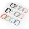 360 Full Screen Protector case iWatch 38mm 42 mm 40mm 44mm 41mm 45mm 49mm Bumper Frame PC Hard Cases With Tremped Glass Film For Watch 5/4/3/2/1 Cover