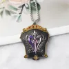 Pendant Necklaces Game Genshin Impact Necklace Cosplay Tartaglia Xiao Mask For Women Men Fashion Jewelry Christmas Friends Gift