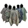 Homme militaire imperméable Camo imperméable imperméable manteau de pluie hommes imperméable femmes auvent de la pluie moto pluie Poncho 210320