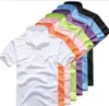 Sommer Stickerei Pferd Polo Shirts Mann Baumwolle Polo Shirts Männer Kurzarm Casual Shirts Mann Solide Pony Hemd Camisa T