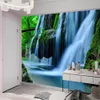 3d Modern Wallcovering Wallpaper Romantic Landscape and Waterfall Living Room Bedroom Kitchen Waterproof Antifouling Wallpapers
