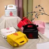 Chinesische Takeout Box Tower Print Handtasche Für Frauen Neuheit Nette Mädchen Schulter Messenger Tasche Weibliche Totes Geldbörse Kreuz Körper