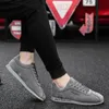 Wholesale Men Breathable Running Shoes Sports Men's Black Grey Brown Casual Sneakers Trainers Outdoor Jogging Walking