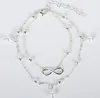 Sieraden Lady 925 Sterling verzilverde ketting enkelband Sexy blote voeten sandaal strand voet sieraden