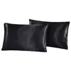 Beddengoed Sets Wit Black King Double Size Satin Silk Summer Gebruikt Eenpersoonsbed Linnen China Luxe Kit Dekbedovertrek
