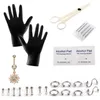 Other 1Set Body Piercing Tools 5Style Professional Tool Kit Sterile Belly Ring Needle Sets Cartilage Jewelry