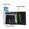 Wallets Rfid Air Tag Men Card Holder Slim Thin Trifold Leather Mini Wallet For Apply Small Male Money Purses309E