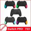 T23 Wireless Controller for Switch PRO with Wake-Up Vibration Macro Programming N-SL/PC