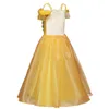 Bell Halloween Snow and Ice Beauty and Beast Bell Princess Dress Girl Performance Dress