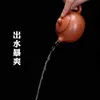 Dragon Blood Sand Shisha Teiera Yixing Pure Hand Handmade Chinese Kongfu Tea Set 225ml Home Decora di alta qualità 210813