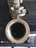 Hög kvalitet e platt alto saxofon suzuki svart nickel guld musikinstrument super spelad professionell betyg