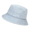 Cappello da pescatore pieghevole Cappello da pescatore in denim lavato Cappellino panama unisex moda Cappellino da pescatore Hip Hop Uomo Donna Gorras