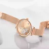 Naviforce Mode Kvinnor Klockor Top Luxury Brand Vattentät Rose Gold Quartz Ladies Titta Rostfritt Stål Datum Tjej Klocka Gift 210517