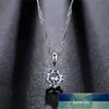 Multi Color Female Crystal Zircon Pendant Necklace Charming Women's Clavicle Chain Fashion Jewelry Gifts Party Choker