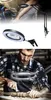 Microscope 10X Clip Magnifier Lamp Magnifying Glass Optical Instruments for Repair Beauty Eyebrow Tattoo Embroidery Assistance Cosmetology Desk 64 Lights Loupe