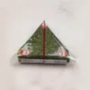 Japanse stijl driehoek rijst bal verpakking tas zeewier geschenk tas sushi maken gereedschap Bento-accessoires 210724