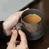 KuBac HoMmi INS Stoare hecho a mano estilo japonés vintage taza de café té de la tarde juego de tazas de cerámica retro taza de café 210804