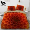 드림 NS 판매 새로운 3D 침구 세트 반응성 인쇄 보라색 장미 꽃 패턴 이불 커버 침대 juego de cama H0913