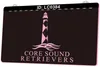 LC0384 Core Sound Retrievers Lighthouse Light Sign Gravure 3D