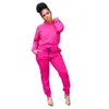 Women Spring Tracksuits Hooded Top+Pencil Pants Suit Two Piece Set Sportswear Night Club Party Overall Casual Outfits GL155 Women's