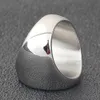 Zilver goud gegraveerd ronde roestvrij staal knokkel band ring motorfiets ringen mode-sieraden voor mannen cadeau