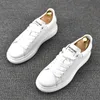 Erkekler Ayakkabı Sneakers 2022 Yeni Yaz Beyaz Moda Kurulu Beyaz Loafer'lar erkek Zapatillas Hombre Chaussure Homme