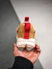 Auténtico Mars Yard Shoe 2.0 Tom Sachs Space Camp Natural Sport Red Maple Hombres Mujeres Zapatos al aire libre Zapatillas de deporte con caja original 36-46