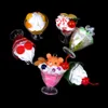 1pc Drink Ice Cream Cups Set Model Pretend Play Mini Food Doll Accessories Fit Play House Toy CUTE Dollhouse Miniature