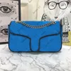 2023 Top one Quality Marmont Fashion Shoulder Bag Women Chain Custom Crossbody Bag Designer Men's Postman's Pocket Wallet Women's Messenger Bag 44397