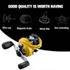 Baitcasting Fishing Reel High Speed ​​10 Vänster Höger Metall Spole Bait Casting Wheel Reels1