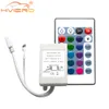 24 Knappar DC12V Dual Connectors Output IR Remote RGB-styrlampan Dimmer för 10m 5m 3528 2835 5050 LED-bandljus