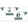 001Custom男性青少年女性ビンテージカスタムWhl Seattle Thunderbirds 1994 97 Paul Ferone RoadホッケージャージーサイズS-5XL