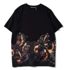 メンズTシャツメンズTシャツ夏のTシャツかわいい犬印刷コットンシャツヒップホップファッションメンズ女性ティープラスサイズS-XXL複数の選択肢