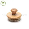 Bambusowe szczotki do kąpieli Dorosły Naturalne Bristles Wash Brush Body Clean Massage Exfoliator 8 6HY Q2