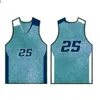 كرة السلة جيرسي الرجال الشريط قصيرة الأكمام قمصان الشارع أسود أبيض أزرق رياضة قميص UBX68Z858