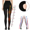 Shapewear Leggings a compressione anticellulite Vita alta Shapers per le gambe Donna Pancia dimagrante Guaina Body Shaper Pantaloni più sottili per la coscia