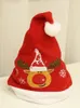 Красный elk xmas mini toddler взрослый santa шляп украшения navidad 2019 с Рождественской рождественской кепкой детей chidren