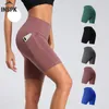 Pantaloncini sportivi elastici attillati attillati senza cuciture a vita alta da yoga da donna estivi Push Up Running Fitness Abbigliamento da palestra Vendita