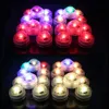 Submersible LED Lights RGB Waterproof Underwater Light Color Changing Candle Tealight with Remote for Vase Wedding Party Bar Pool Decor Lighting