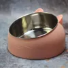 Hond Cat Bowls Rvs Feeding Feeder Water Bowl voor Petpuppy Outdoor Food Dish Pet Hals WMTODJ MYWJQQ 691 R2