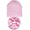 Yeni Bahar Sonbahar Kış Pamuk Çocuk Şapka Kap Seti Erkek Kız Boyun Eşarp Sıcak Çocuk Kasketleri Setleri Örme Bebek