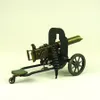 Skalad Maxim Machine Gun Diecast Modell Den första världskriget Novelty Decor Craft Ornament för konstsamling och souvenirgåva 210318