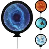 Round Moon LED Wall Wall-Mounted Vanity Night Light Cosmetic Makeup Led Bedroom Toilets Dressing Table Mirror Lamp